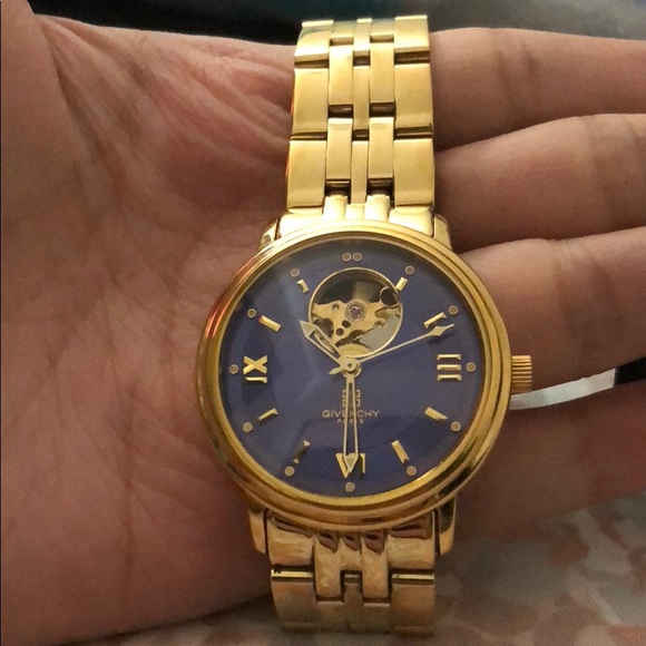 Authentic Givenchy Paris Heartbeat Skeleton Watch - Picture 6 of 8